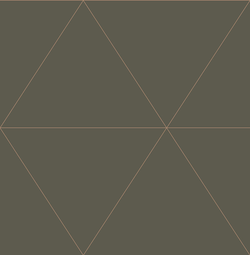 Twilight Geometric Wallpaper Wallpaper A-Street Prints Double Roll Grey 