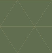 Twilight Geometric Wallpaper Wallpaper A-Street Prints Double Roll Moss 