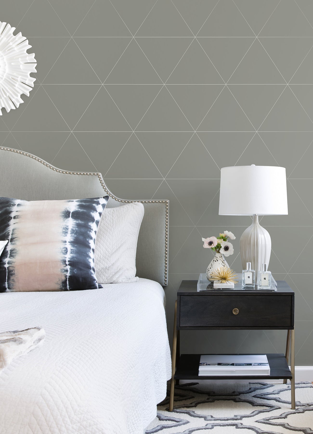 Twilight Geometric Wallpaper Wallpaper A-Street Prints   