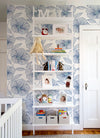 Mythic Dove Floral Wallpaper Wallpaper A-Street Prints   