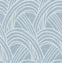Farrah Geometric Wallpaper Wallpaper A-Street Prints Double Roll Blue 