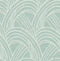 Farrah Geometric Wallpaper Wallpaper A-Street Prints Double Roll Green 