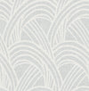 Farrah Geometric Wallpaper Wallpaper A-Street Prints Double Roll Grey 