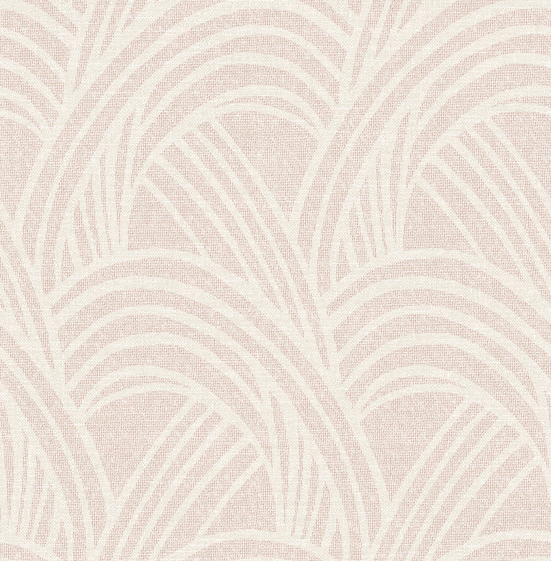 Farrah Geometric Wallpaper Wallpaper A-Street Prints Double Roll Blush 