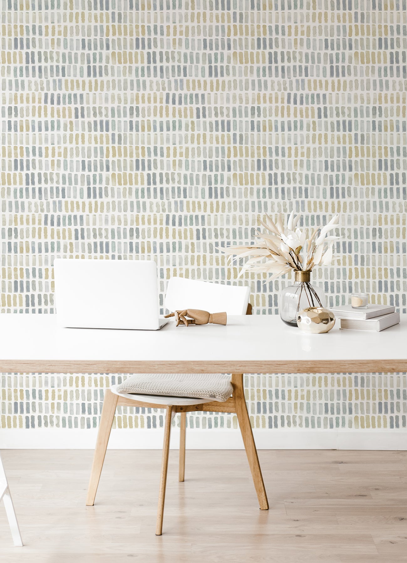 Brynne Watercolor Wallpaper Wallpaper A-Street Prints   