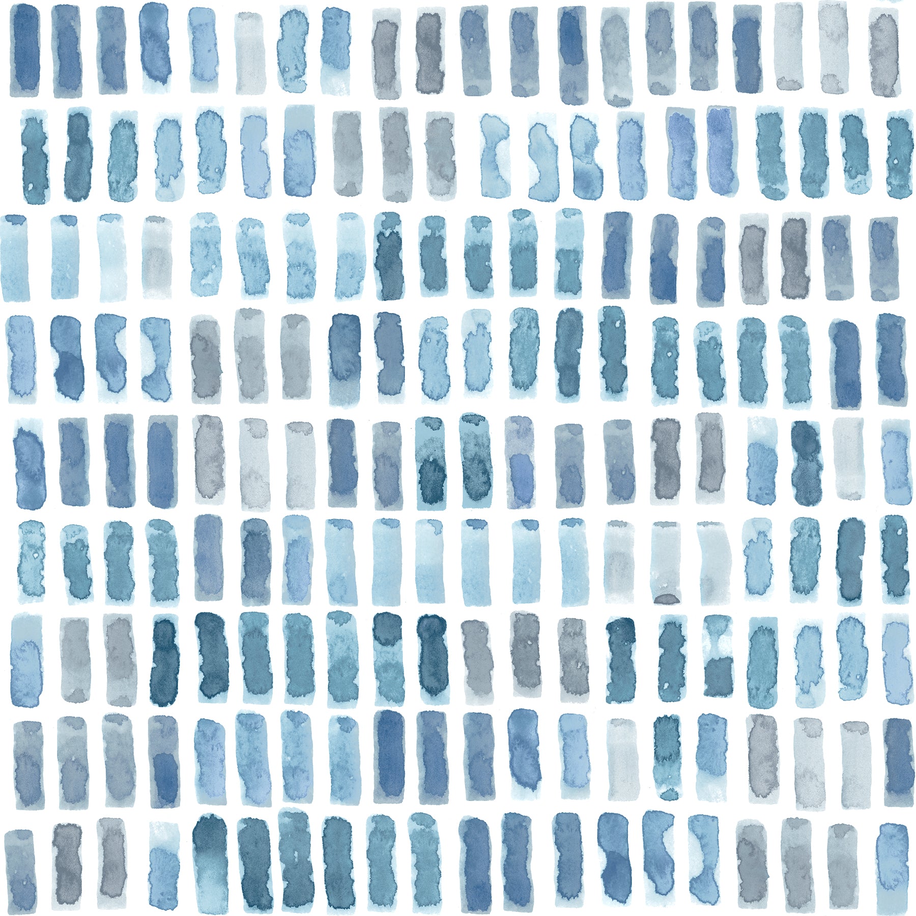 Brynne Watercolor Wallpaper Wallpaper A-Street Prints Double Roll Indigo 