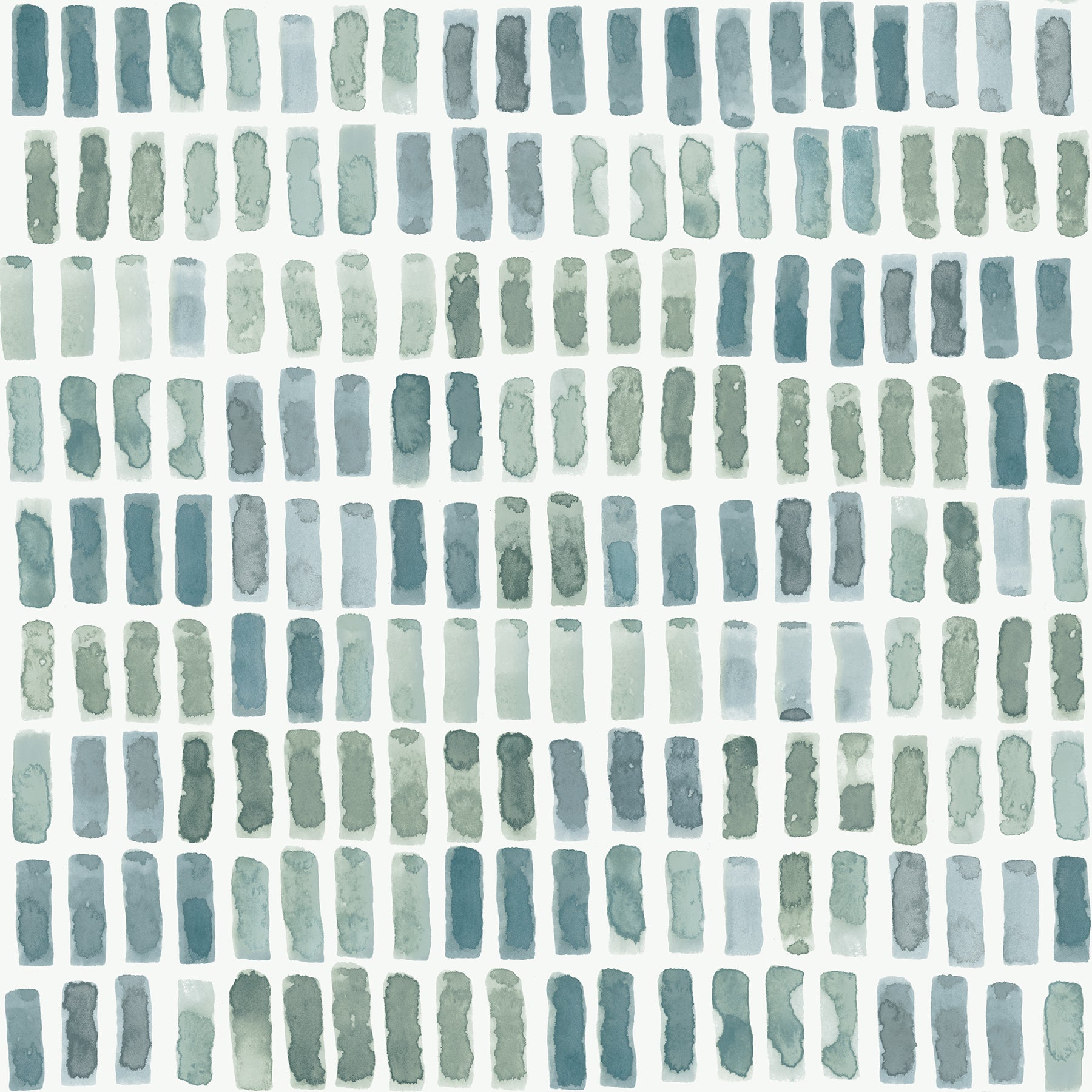 Brynne Watercolor Wallpaper Wallpaper A-Street Prints Double Roll Green 