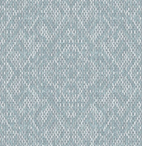 Felix Geometric Wallpaper Wallpaper A-Street Prints Double Roll Sky Blue 
