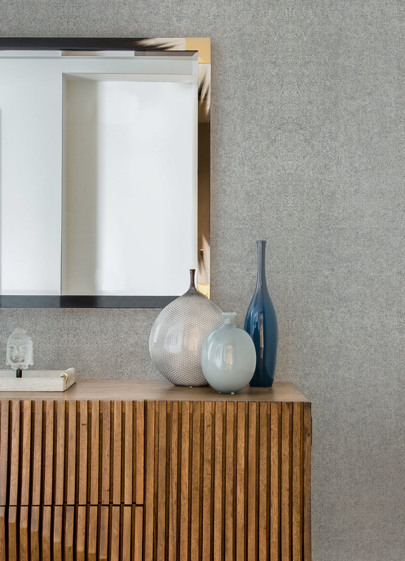 Nysa High Gloss Wallpaper Wallpaper A-Street Prints   