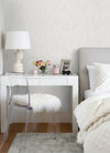Celik Dove Geometric Wallpaper Wallpaper A-Street Prints   