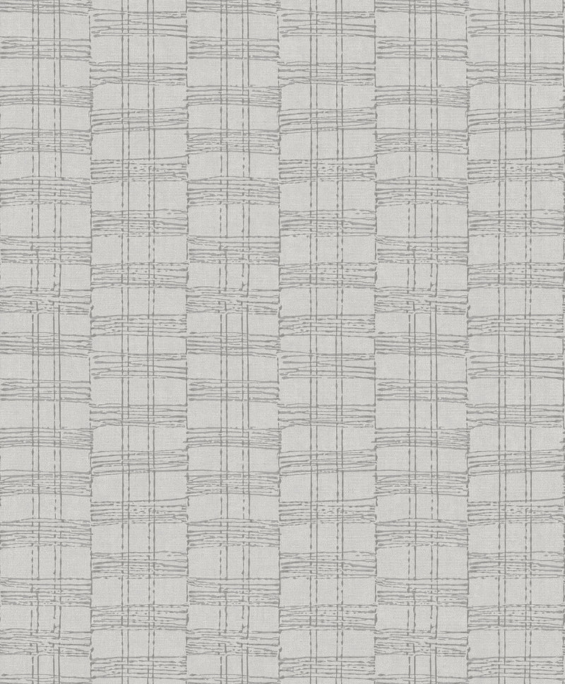 Zorya Embellished Stripe Wallpaper Wallpaper A-Street Prints Double Roll Silver 