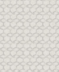 Besi Platinum Tiled Wallpaper Wallpaper A-Street Prints Double Roll Silver 