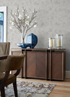 Eisen Dove Abstract Botanical Wallpaper Wallpaper A-Street Prints   