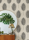 Bali Coral Fern Wallpaper Wallpaper A-Street Prints   