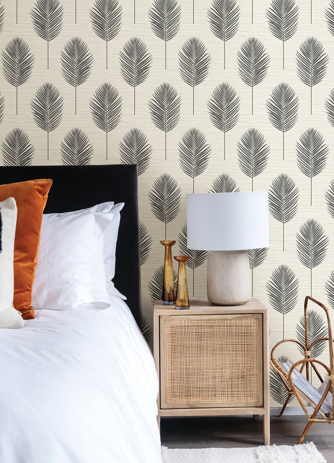 Bali Coral Fern Wallpaper Wallpaper A-Street Prints   