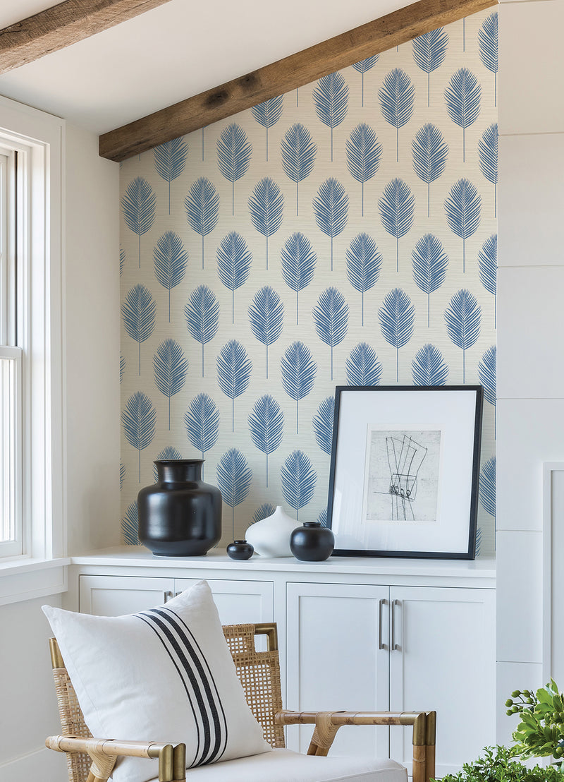 Bali Coral Fern Wallpaper Wallpaper A-Street Prints   