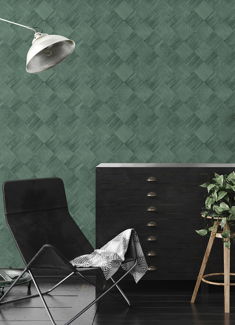 Thriller Wood Tile Wallpaper Wallpaper A-Street Prints   