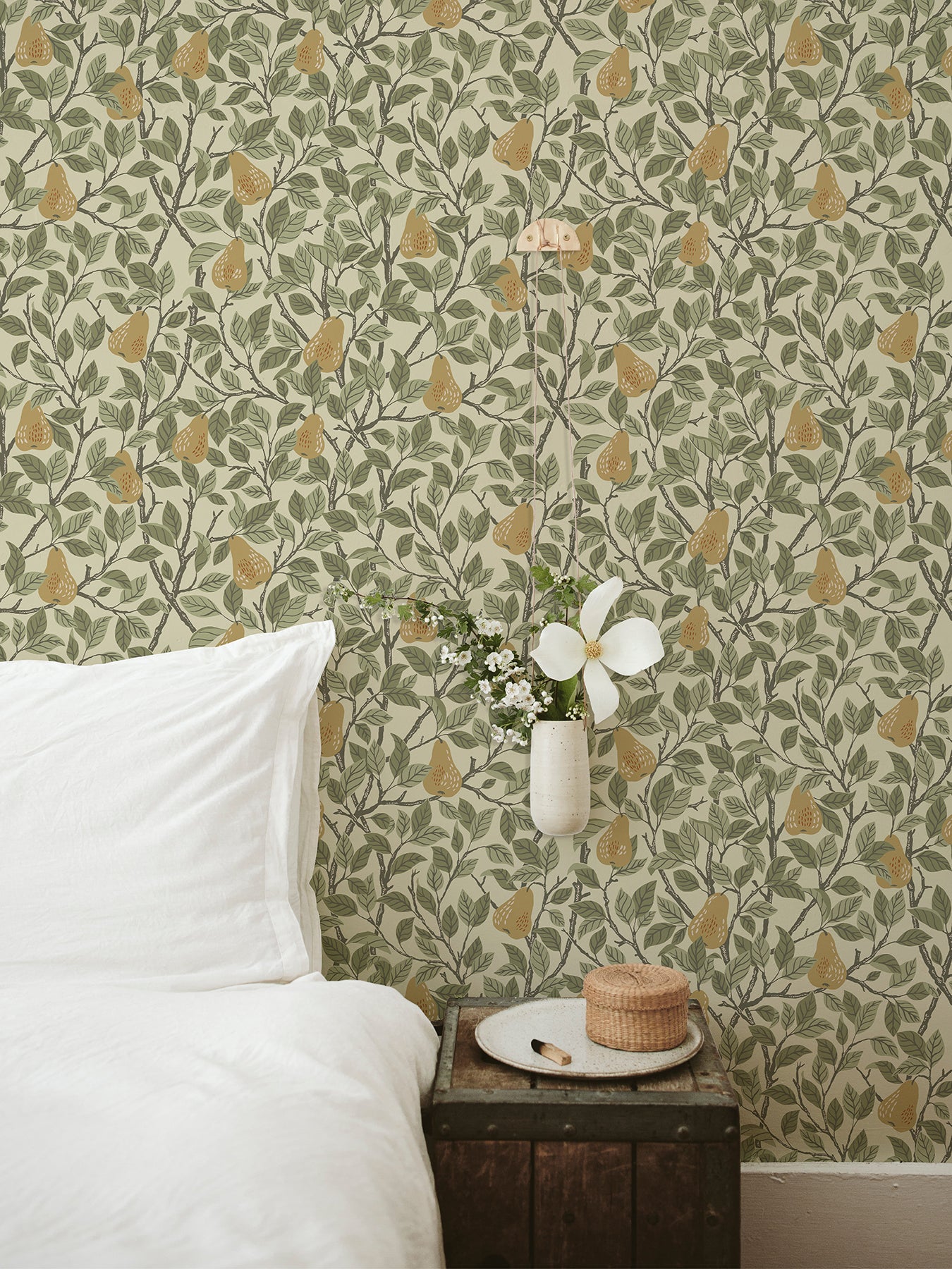 Pirum Pear Wallpaper Wallpaper A-Street Prints   