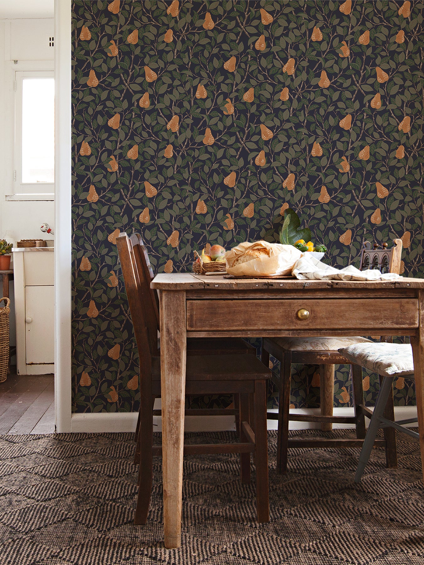 Pirum Pear Wallpaper Wallpaper A-Street Prints   
