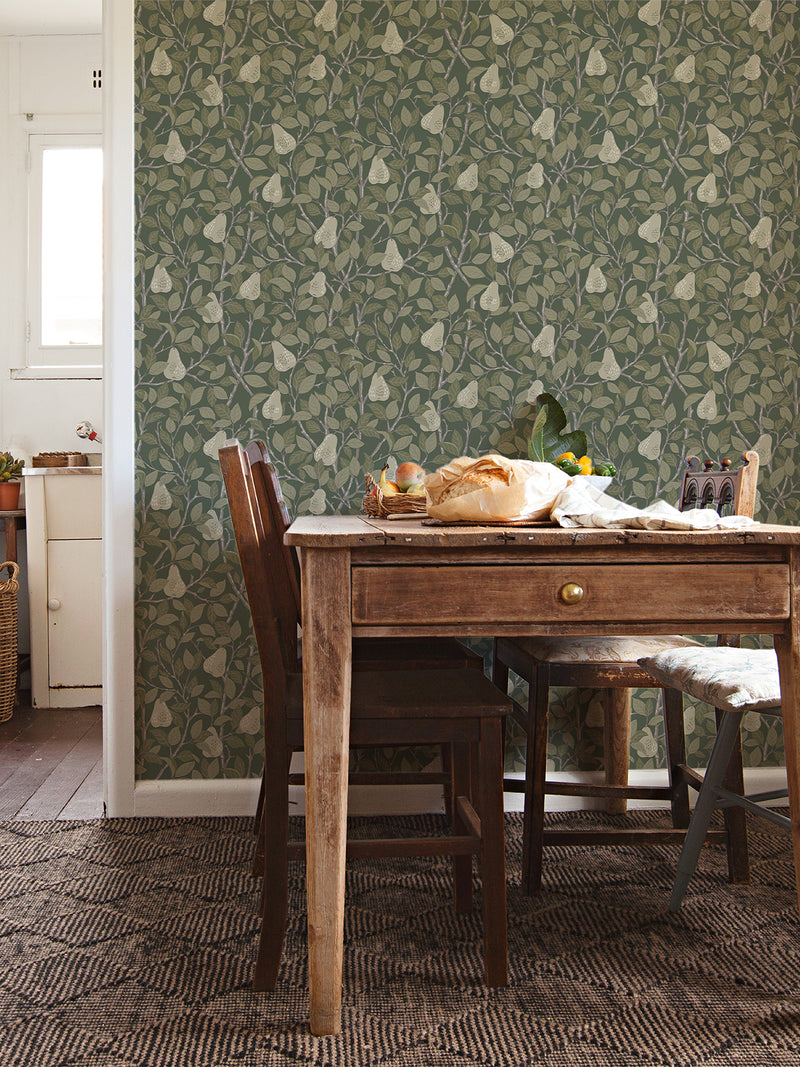 Pirum Pear Wallpaper Wallpaper A-Street Prints   