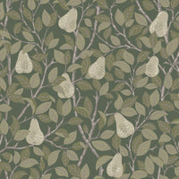 Pirum Pear Wallpaper Wallpaper A-Street Prints Double Roll Green 