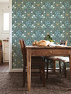 Froso Garden Damask Wallpaper Wallpaper A-Street Prints   