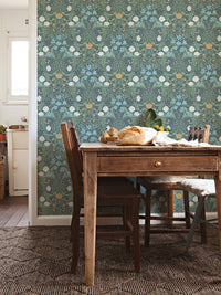 Froso Garden Damask Wallpaper Wallpaper A-Street Prints   