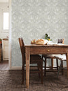 Froso Garden Damask Wallpaper Wallpaper A-Street Prints   
