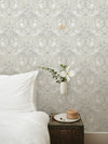 Froso Garden Damask Wallpaper Wallpaper A-Street Prints   