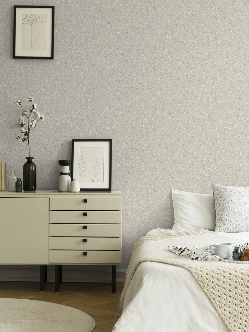 Hummelvik Light Daisy Trail Wallpaper Wallpaper A-Street Prints   