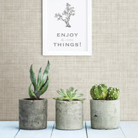 Tuckernuck Linen Wallpaper Wallpaper A-Street Prints   
