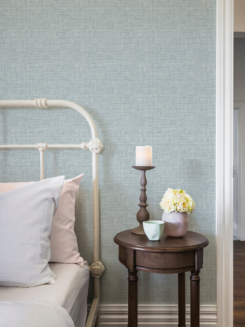 Tuckernuck Linen Wallpaper Wallpaper A-Street Prints   
