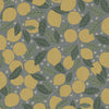 Lemona Fruit Tree Wallpaper Wallpaper A-Street Prints Double Roll Blue 