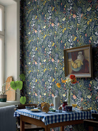 Brittsommar Woodland Floral Wallpaper Wallpaper A-Street Prints   