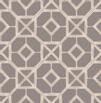 Livia Trellis Wallpaper Wallpaper A-Street Prints Double Roll Mauve 