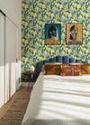 Meyer Chartreuse Citrus Wallpaper Wallpaper A-Street Prints   