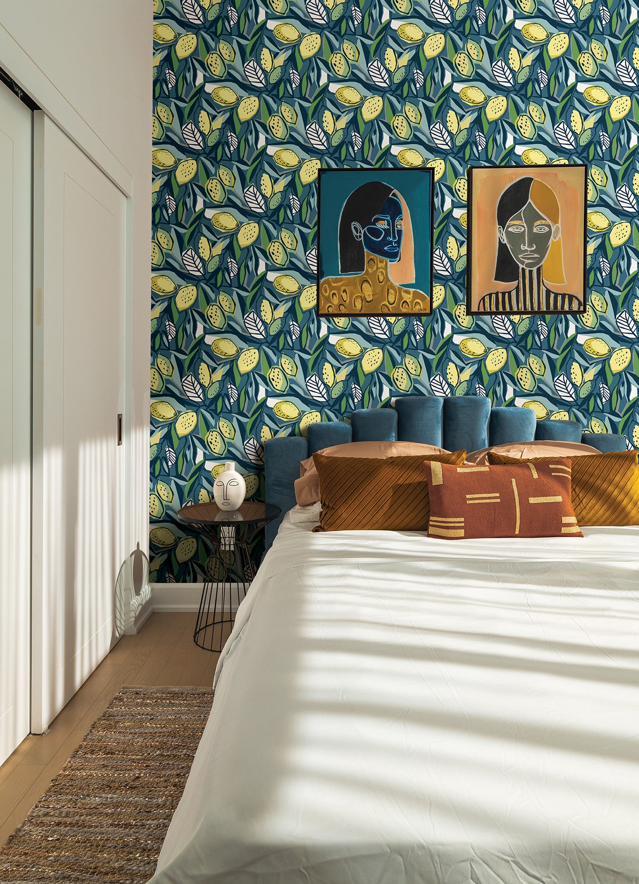 Meyer Chartreuse Citrus Wallpaper Wallpaper A-Street Prints   