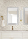 Varak Platinum Checkerboard Wallpaper Wallpaper A-Street Prints   