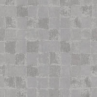 Varak Platinum Checkerboard Wallpaper Wallpaper A-Street Prints Double Roll Silver 