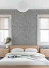 Varak Platinum Checkerboard Wallpaper Wallpaper A-Street Prints   