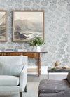 Kala Light Floral Wallpaper Wallpaper A-Street Prints   