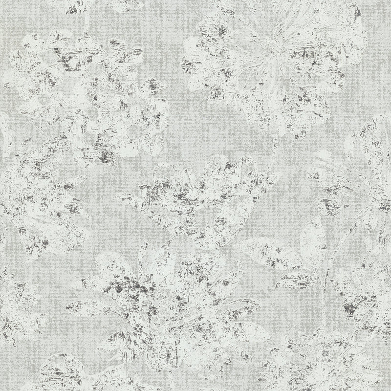 Kala Light Floral Wallpaper Wallpaper A-Street Prints Double Roll Platinum 