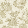 Kala Light Floral Wallpaper Wallpaper A-Street Prints Double Roll Gold 