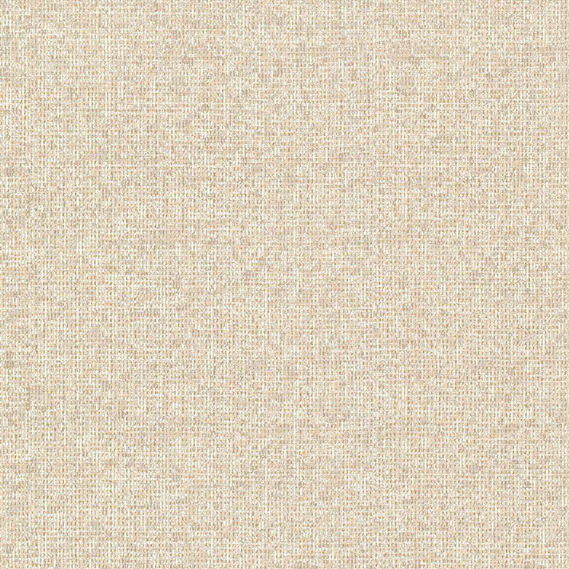 Maia Faux Linen Wallpaper Wallpaper A-Street Prints Double Roll Gold 