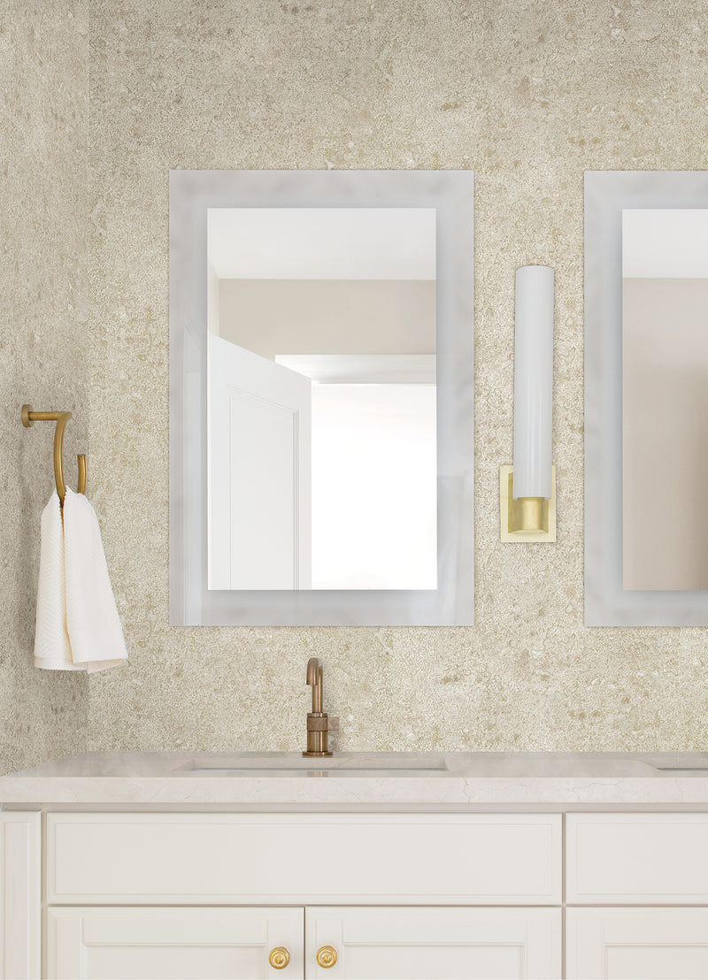 Kulta Pewter Cemented Wallpaper Wallpaper A-Street Prints   
