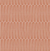 Lars Mustard Retro Wave Wallpaper Wallpaper A-Street Prints Double Roll Coral 