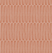 Lars Mustard Retro Wave Wallpaper Wallpaper A-Street Prints Double Roll Coral 