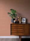 Lars Mustard Retro Wave Wallpaper Wallpaper A-Street Prints   