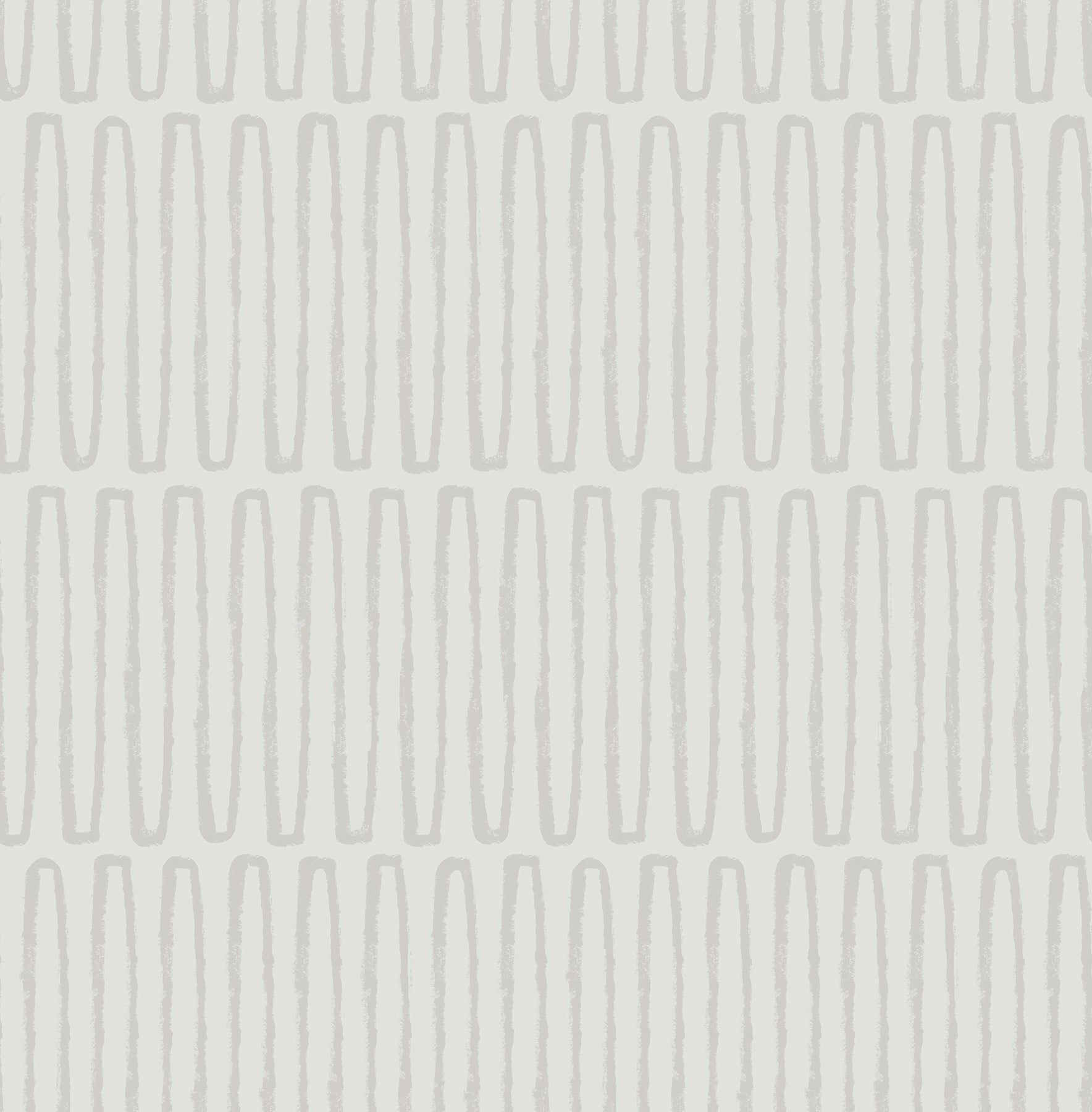 Lars Mustard Retro Wave Wallpaper Wallpaper A-Street Prints Double Roll Light Grey 