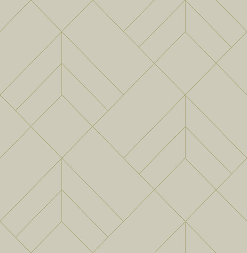 Sander Light Geometric Wallpaper Wallpaper A-Street Prints Double Roll Light Grey 